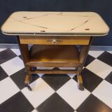 Magazine holder side table
