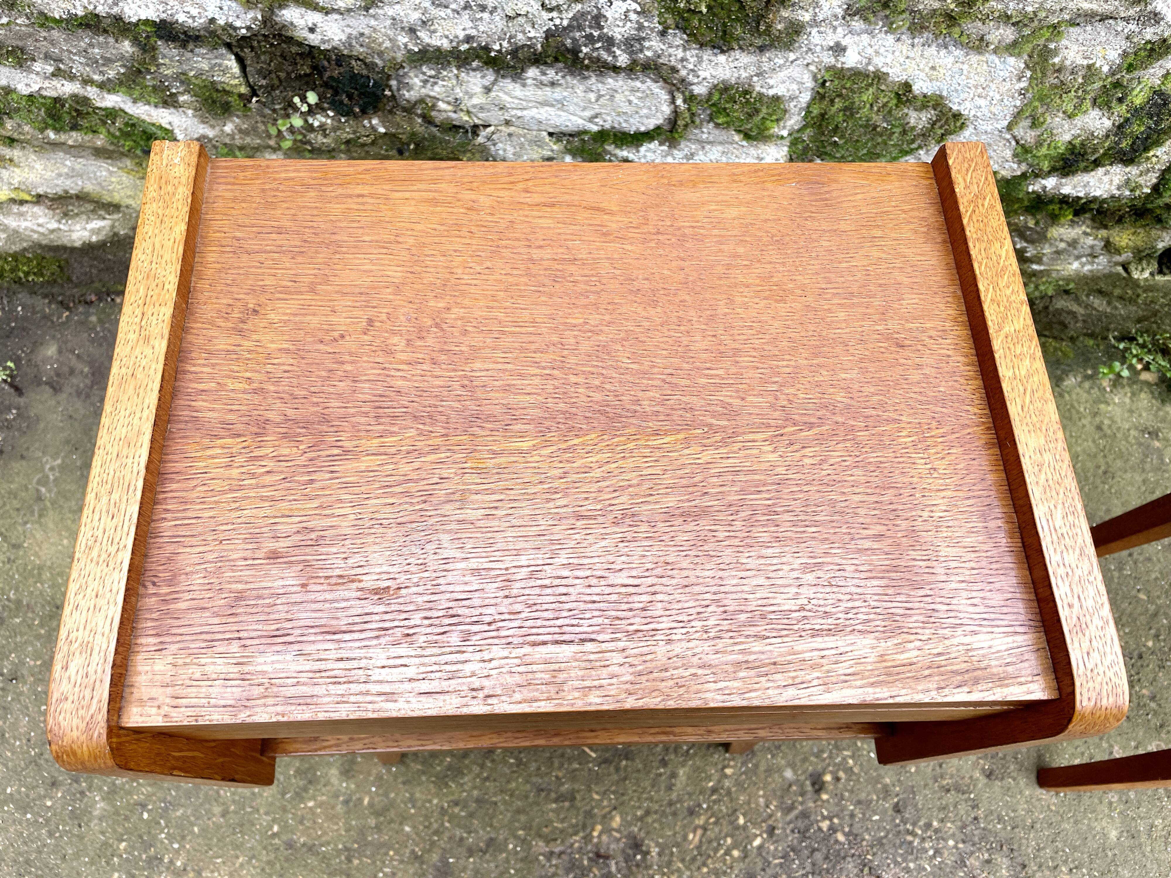 Pair of Scandinavian bedside tables