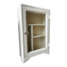 Petite armoire vitrine en bois