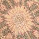 3x12 Pale Red Cream Soft Wool Vintage Runner Rug