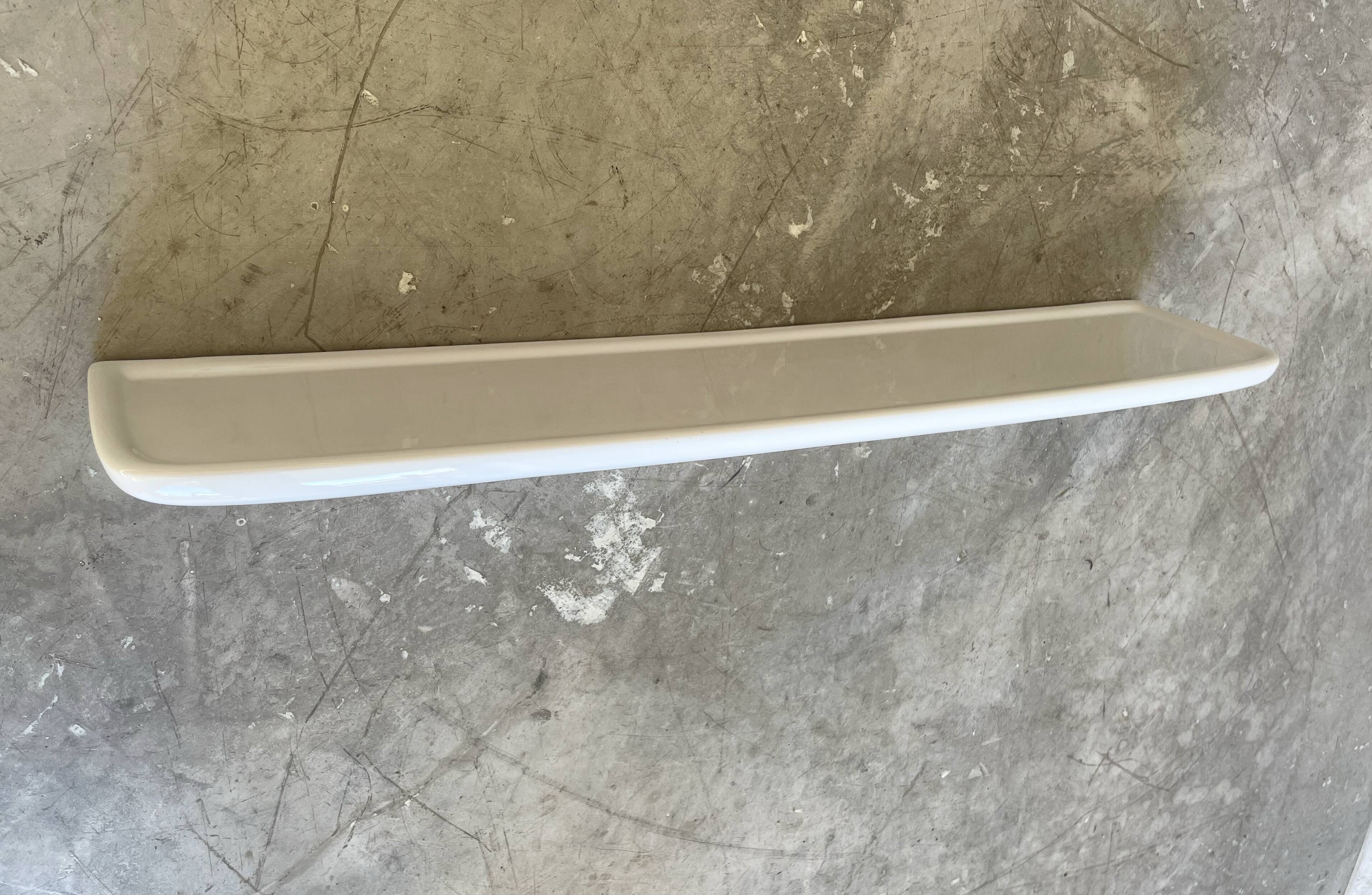 Vintage ceramic shelf