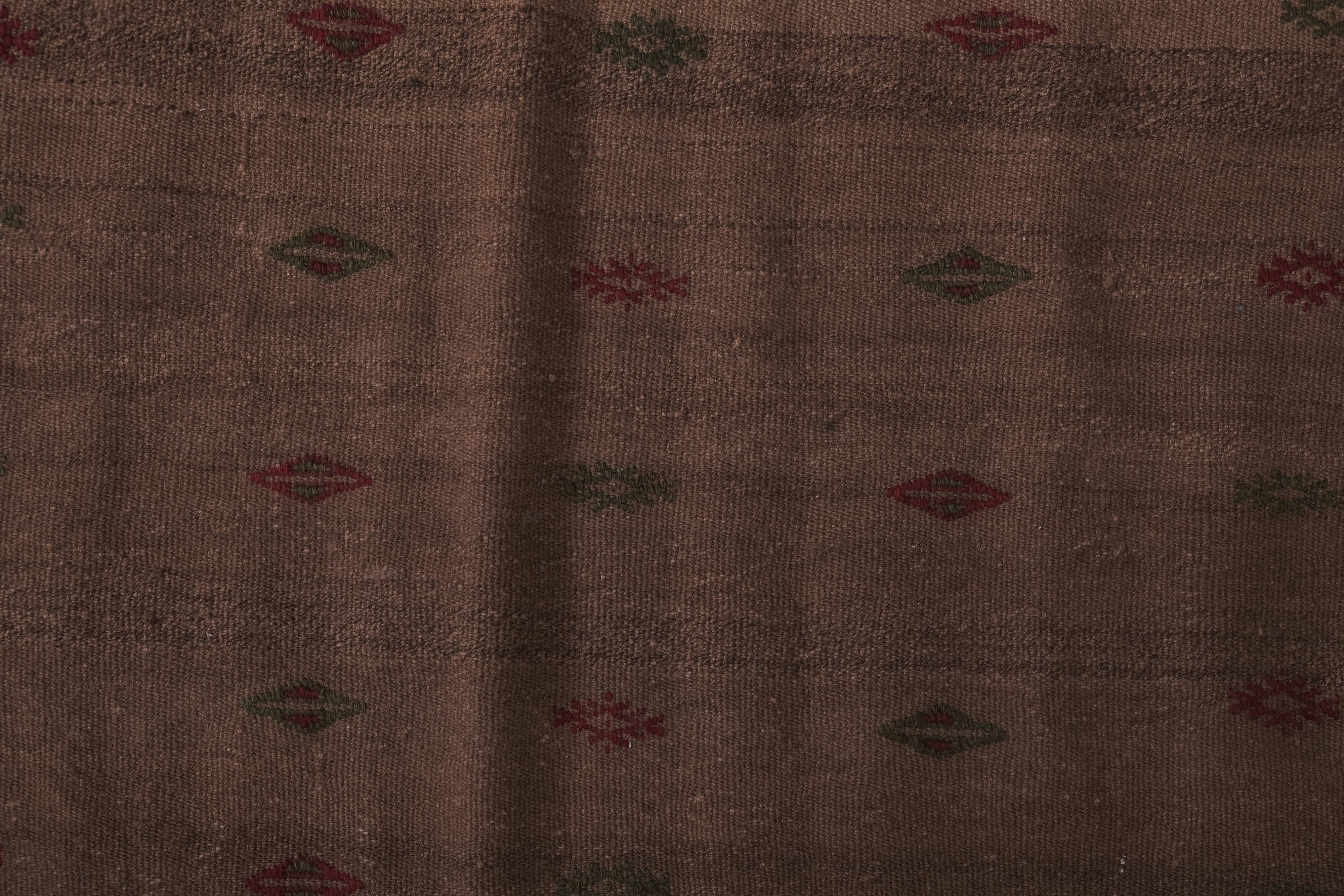 Vintage Turkish rug from Oushak, hand-woven 65x500 cm