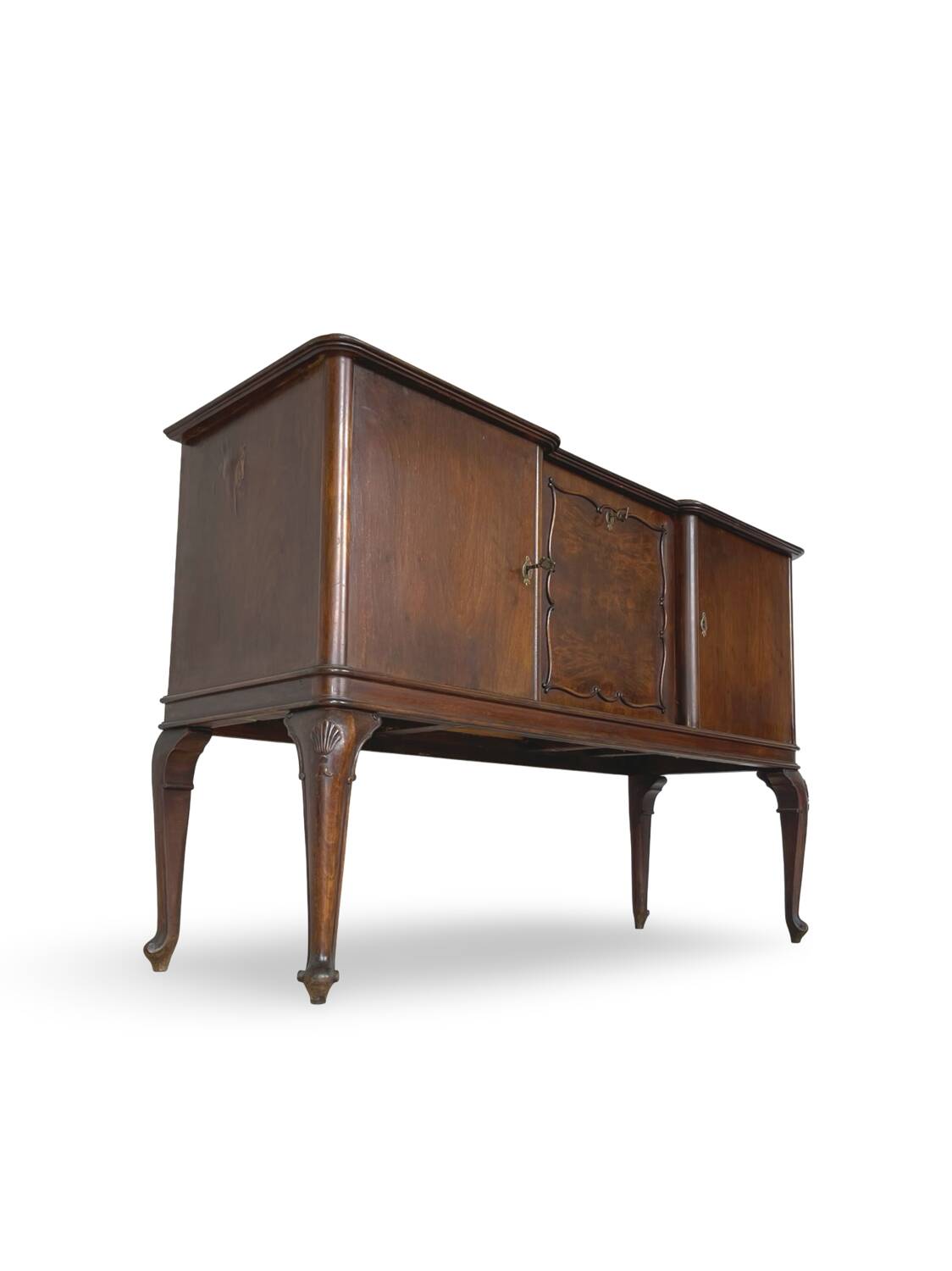 Élégant buffet italien fabriqué par Galleria G. Malafronte, Rome, années 1940