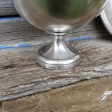 Old Gombault silver-plated cut and plate