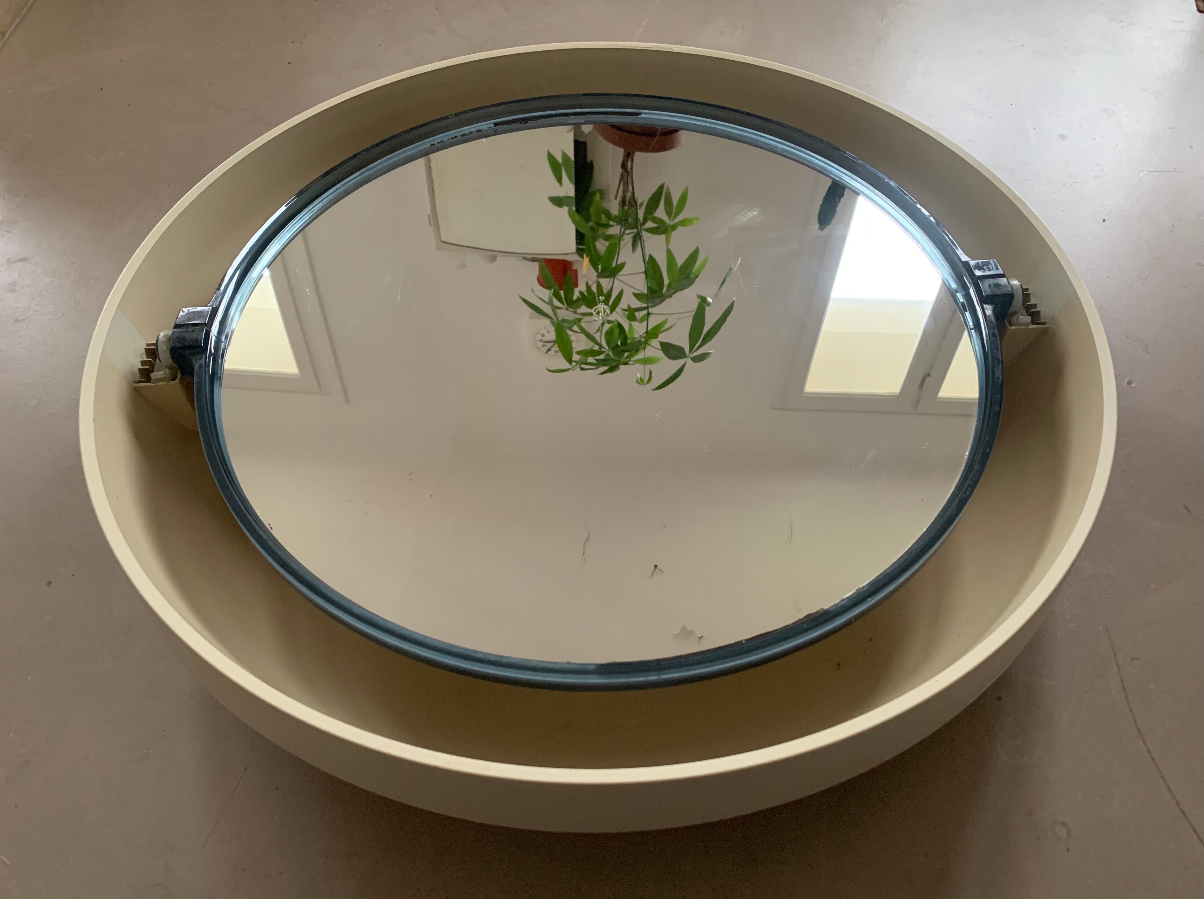 Allibert vintage light mirror 62cm