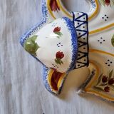 Quimper earthenware stoup