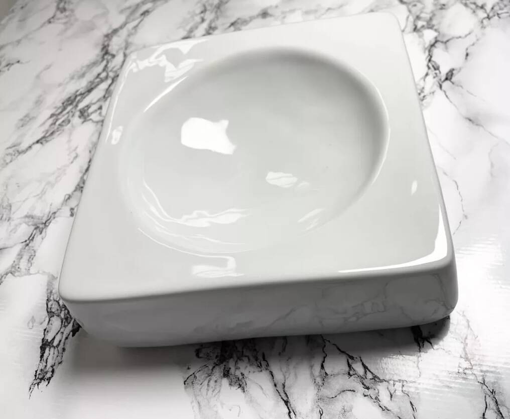 Yves Mohy porcelain catchall for Virebent 1970