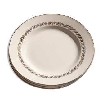 Flat plates Digoin & Sarreguemines