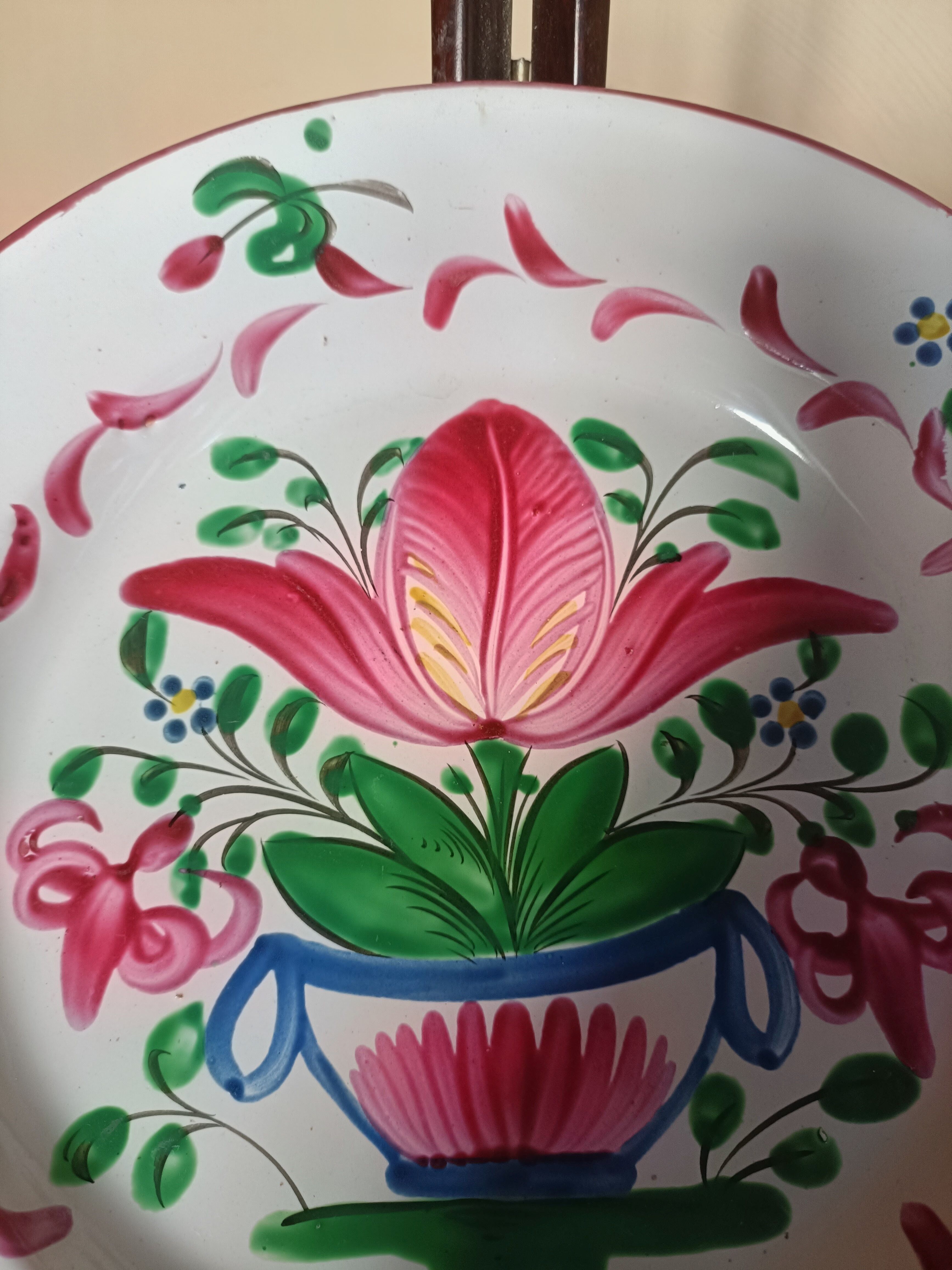 Assiette faïence St Clément XIXème