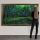 Grand tableau italien datant de 1993
