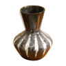 Vase céramique graphique années 60