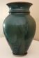 Vintage vase in glazed ceramic, hand-thrown, signature to identify