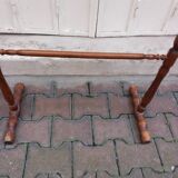 Vintage bamboo towel holder