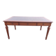 desk, leather top
