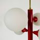 Red suspension by Kaiser, Germany, 60s