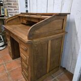 American oak desk