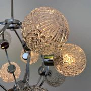 Large Galaxy Space Age Sputnik Chandelier by Richard Essig - Germany, 1970s