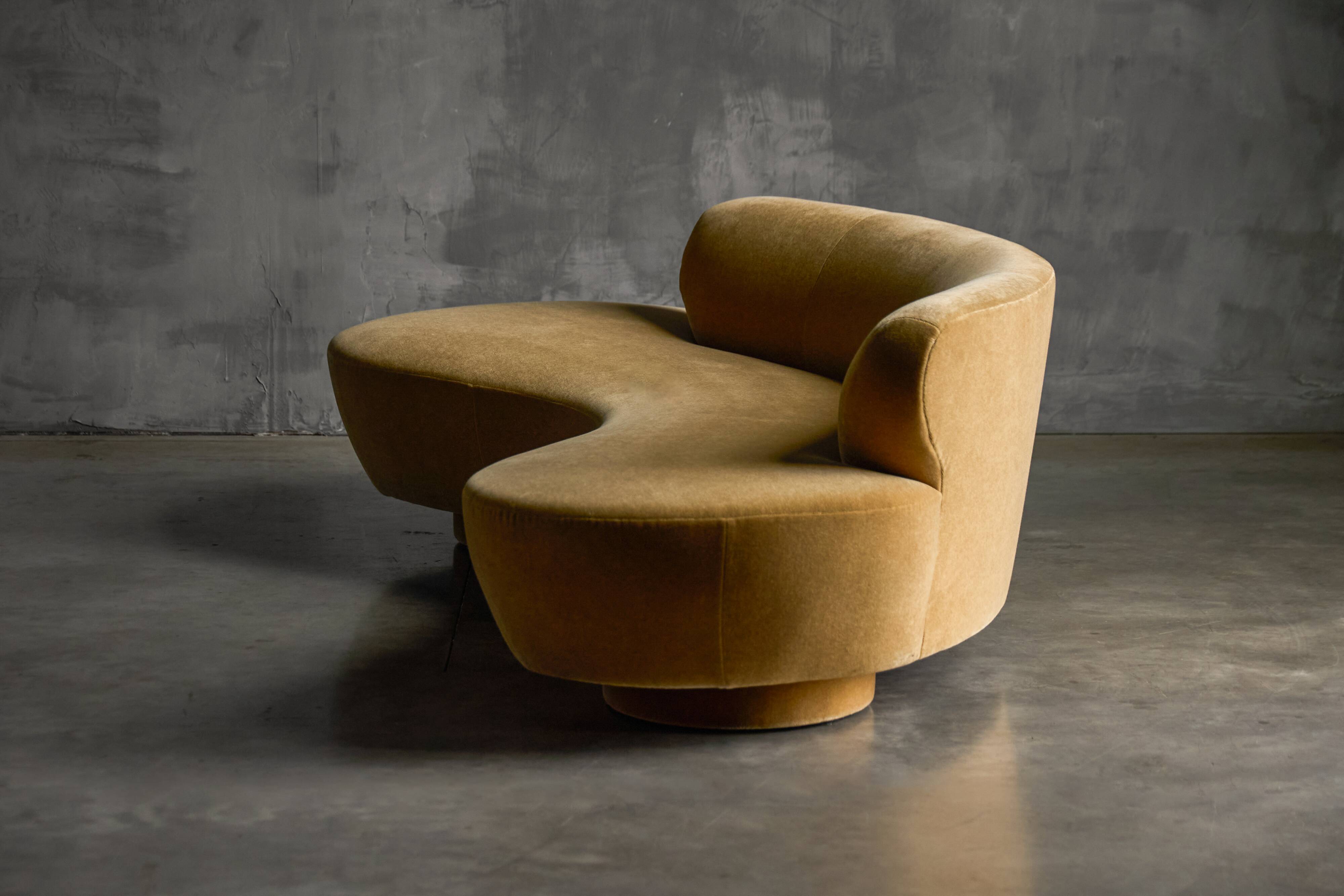 Serpentine Sofa by Vladimir Kagan for Directional, United States, 1980s