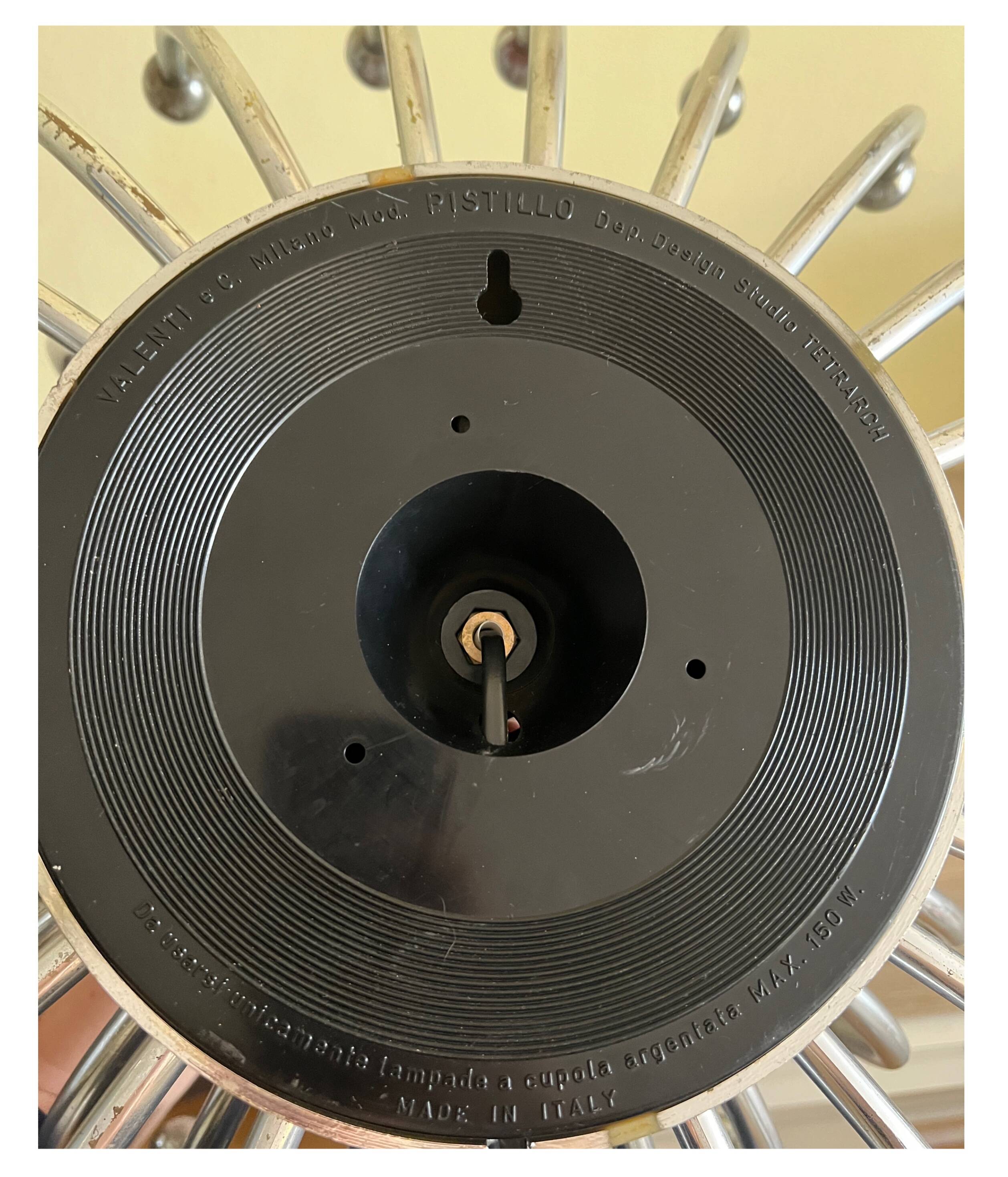 Pistillo Light by Valenti, Italy, 1969