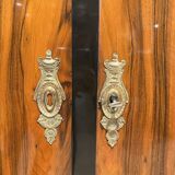 Empire Armoire in Walnut Veneer & Brass, Vienna, 1815