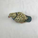 Ceramic duck figurine