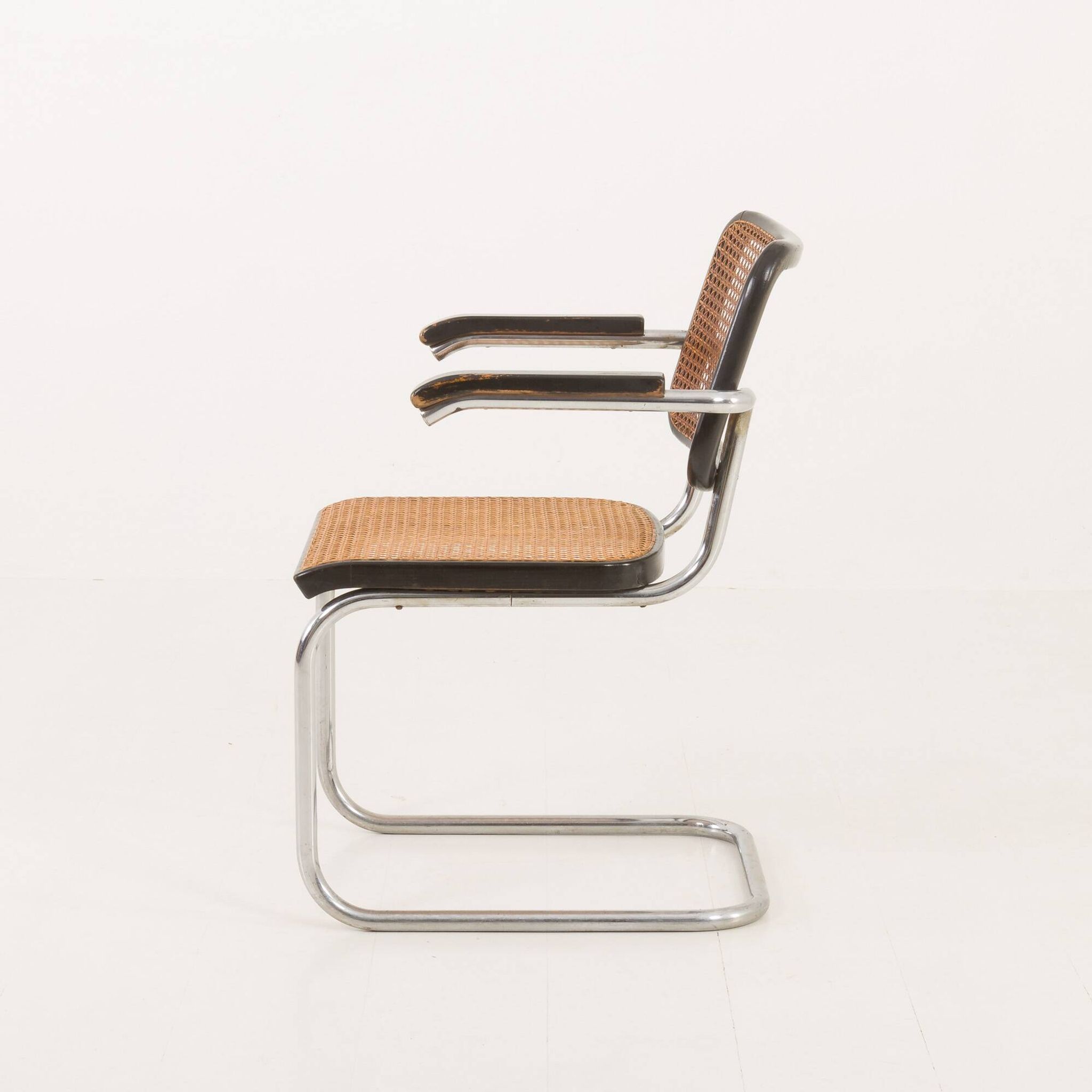 Chaise B64 originale de Marcel Breuer pour Thonet, années 1930
