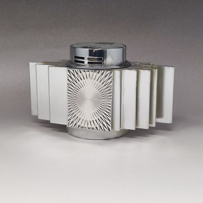 1960s Table Lighter by Sarome In Aluminium