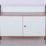 Restored MidCentury Cabinet Set, Mahogany, Revived Polish, Central Europe, 1950s