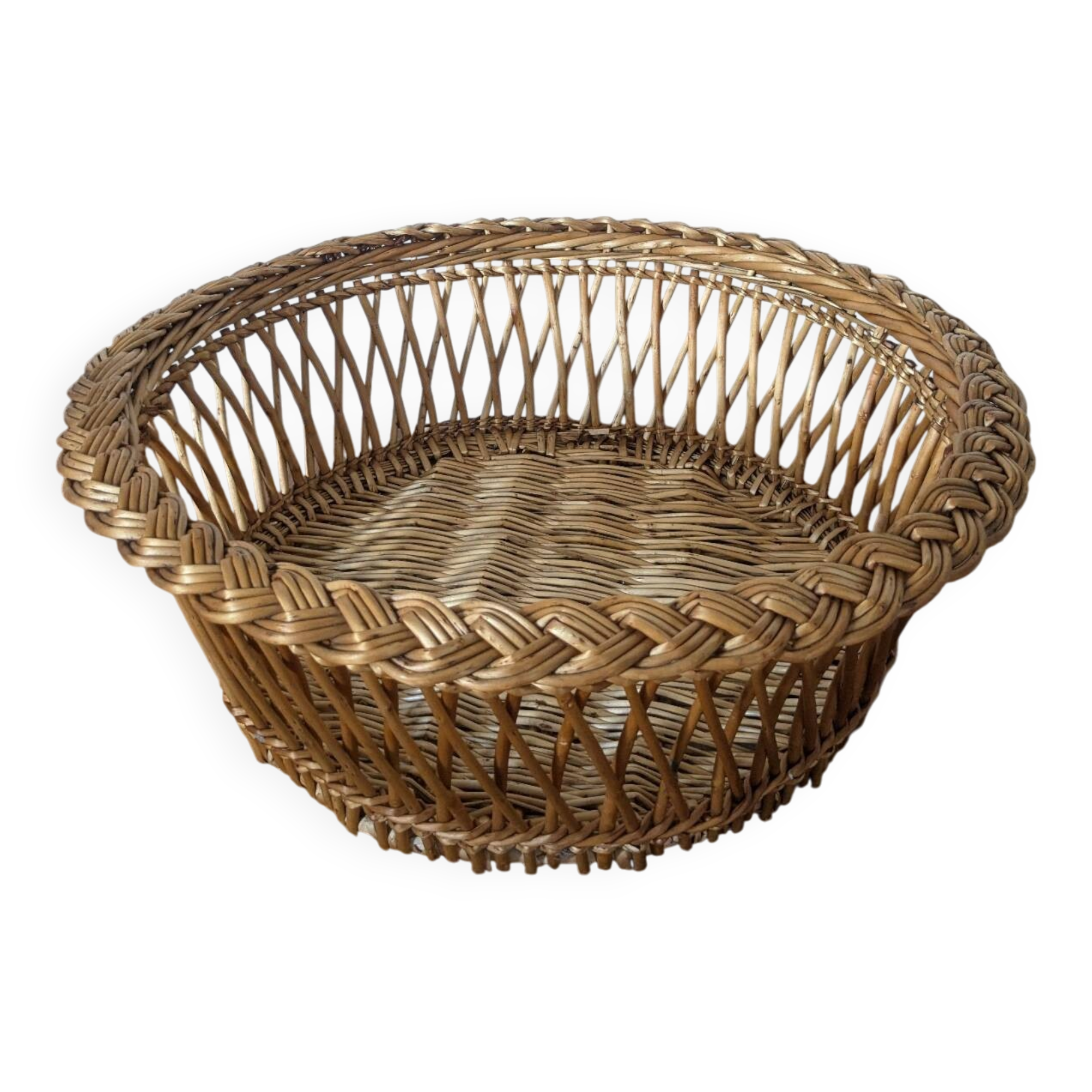 Panière en rotin 