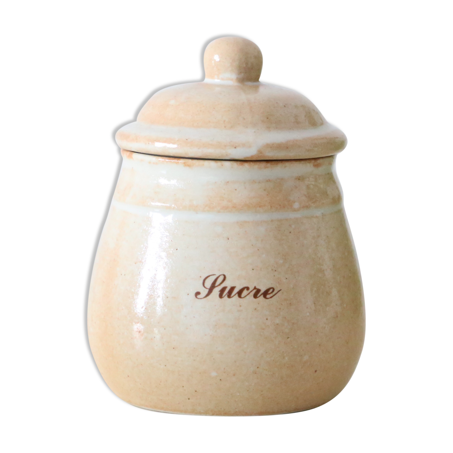 Sugar in sandstone, vintage, French manufacture