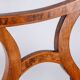 Biedermeier Oak & Walnut Chairs, Vienna, Austria, 1820s, Set of 4
