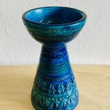 Bougeoir / Vintage Candle Holder Rimini Blue by Bitossi, 1950s