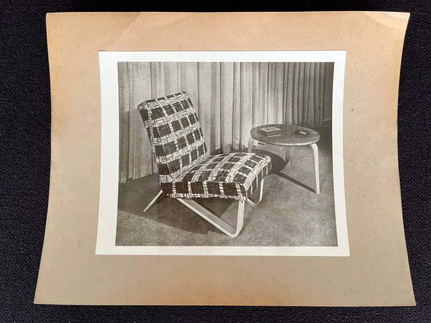Photo originale du fauteuil Artek Pascoe / Suède - 1950