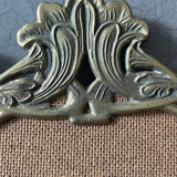 Art Nouveau gilded brass frame before 1900