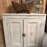 Old weathered corner workshop furniture
