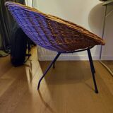 Rattan armchair