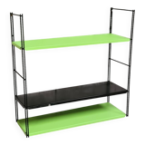 vintage steel string shelf h49x49x17 in their original condition 1960 to 70