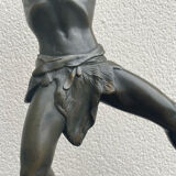 Art Deco sculpture signed Uriano