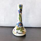 Handmade soliflore vase Saint Alban France