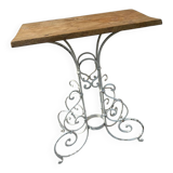 Wrought iron stool, 19th century