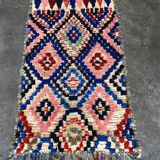 Carpet Berber Azilal vintage 210 x 110 cm