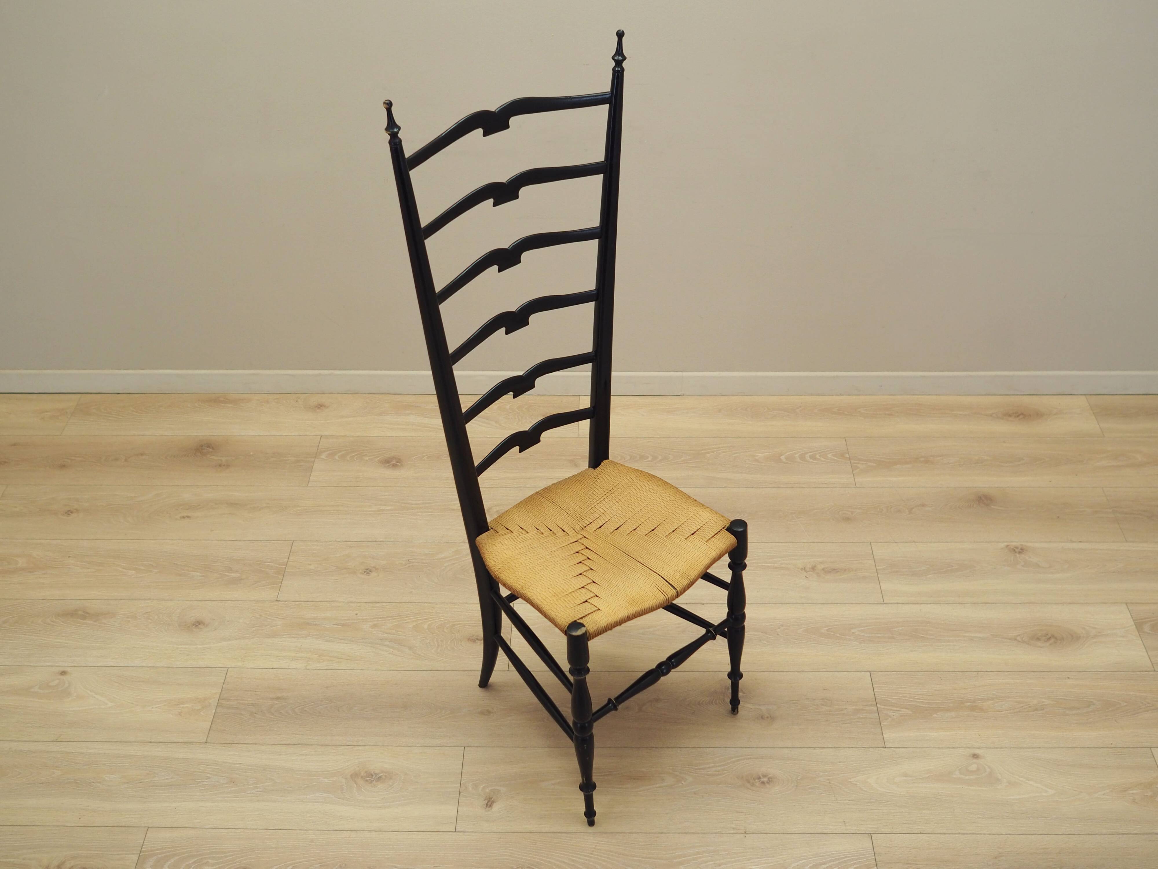 Beech chair, Italian design, 1950s, designer: Gio Ponti, manufacturer: Chia