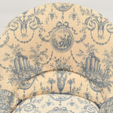 Toad armchair and its ottoman