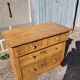 Fir chest of drawers
