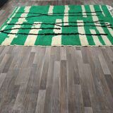 Boujaad rug, ecru with geometric patterns, 250cm x 150cm