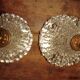 Two ceiling lamps with grapevines