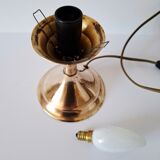 Vintage tulip base brass lamp