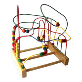 Labyrinthe - grand jouet en bois et métal pour bébés et tout-petits