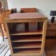 TV unit / storage unit in walnut and tadelakt
