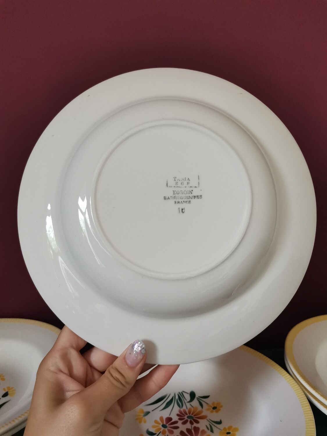 Hollow plates Tania Digoin